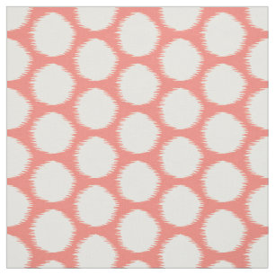 Tecido Salmão Asian Moods Ikat Pontos