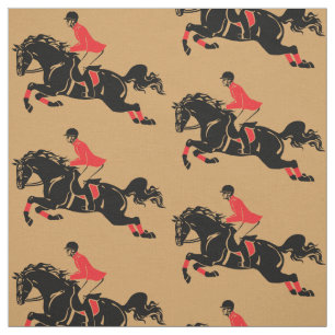 Tecido salto do equestre