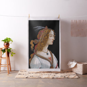 Tecido Sandro Botticelli - Retrato de Simonetta Vespucci