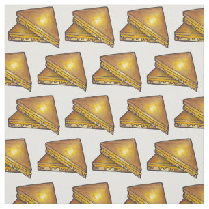 Tecido Sanduíche de Toastie Cheddar Cheddar torrado