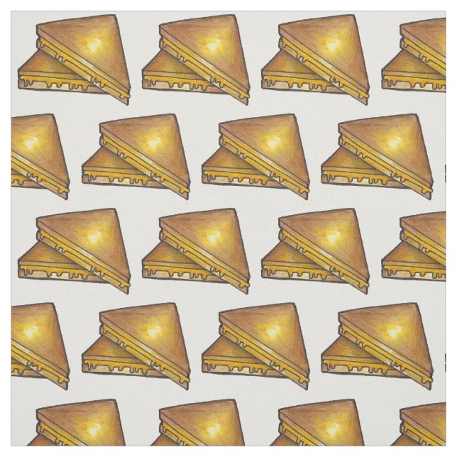 Tecido Sanduíche de Toastie Cheddar Cheddar torrado (Modelo)