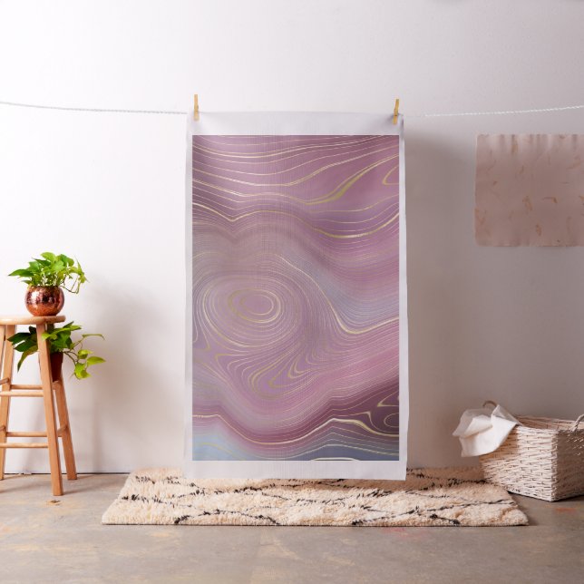 Tecido Sangria Strata | Moody Pink e Purple Luxe Agate (In Situ)