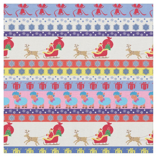Tecido Santa Claus dorigh (Detalhe)