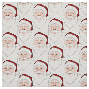 Tecido Santa Clause Papais noeis Tecidos de Natal