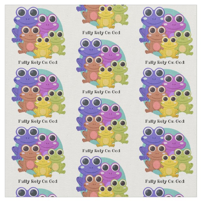 Tecido Sapo Personalizado (Detalhe)