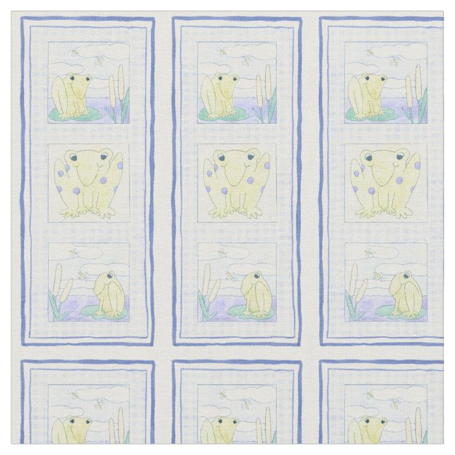 Tecido Sapo Trio em Gingham Cloth (Detalhe)