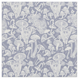 Tecido Sapos de fungos venenosos do outono deliciosos