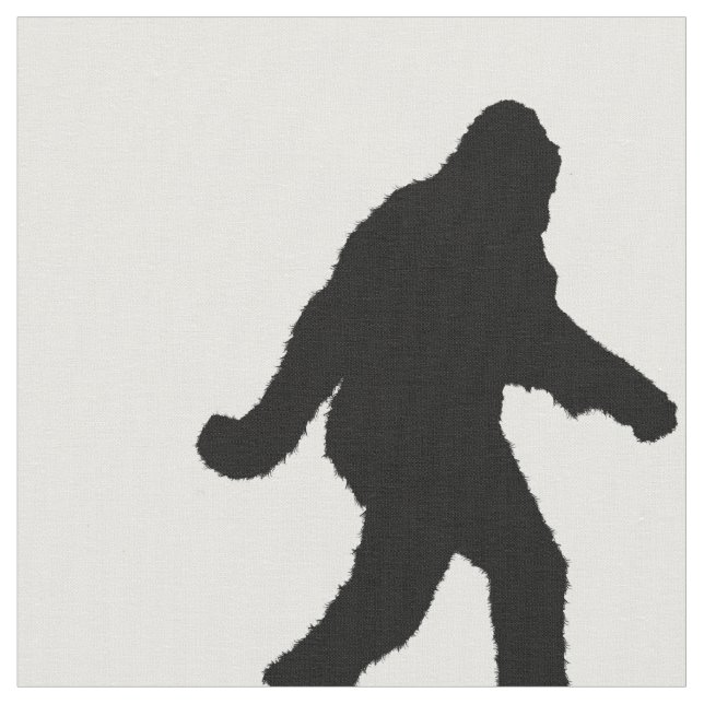 Tecido Sasquatch Squatchin' Silhouette (Detalhe)