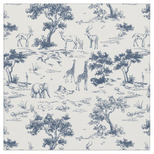 Tecido SAVANÁ toile de jouy