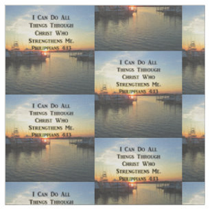TECIDO SCRIPTURE 4:13 DOS FILIPÍPCIOS DE RETIRADA