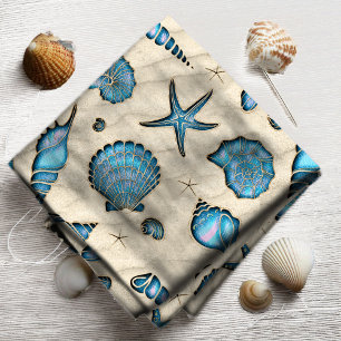 Tecido Seashells and Sand Opal ID782