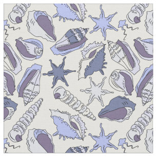 Tecido Seashells de Lavendar