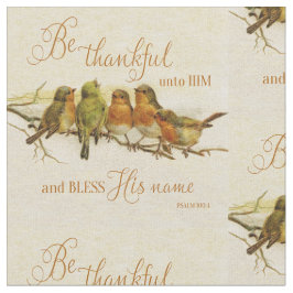 Tecido Seja Agradecido A Ele E Abençoe Seu Nome