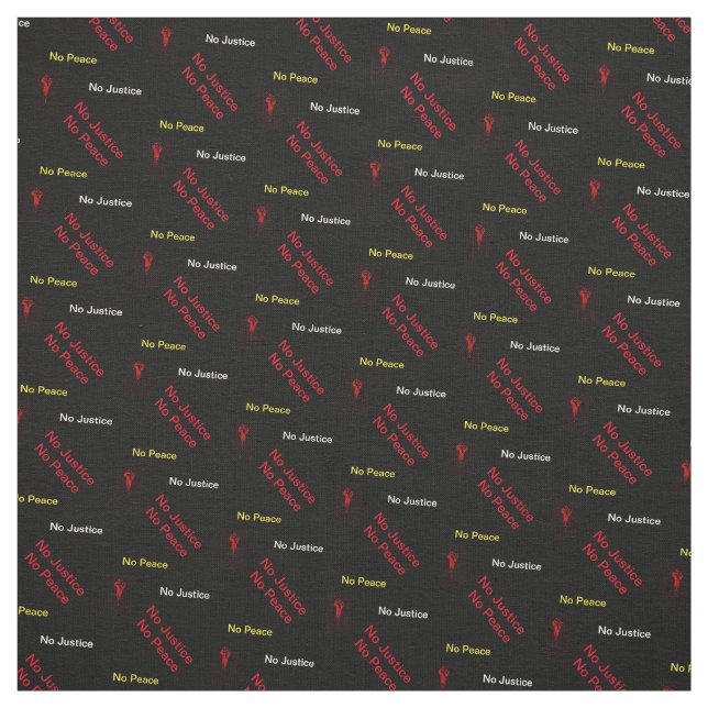 Tecido Sem Justiça Sem Paz (Modelo)