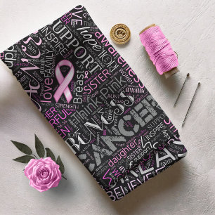 Tecido Sensibilização para o Cancer de mama Cloud ID261
