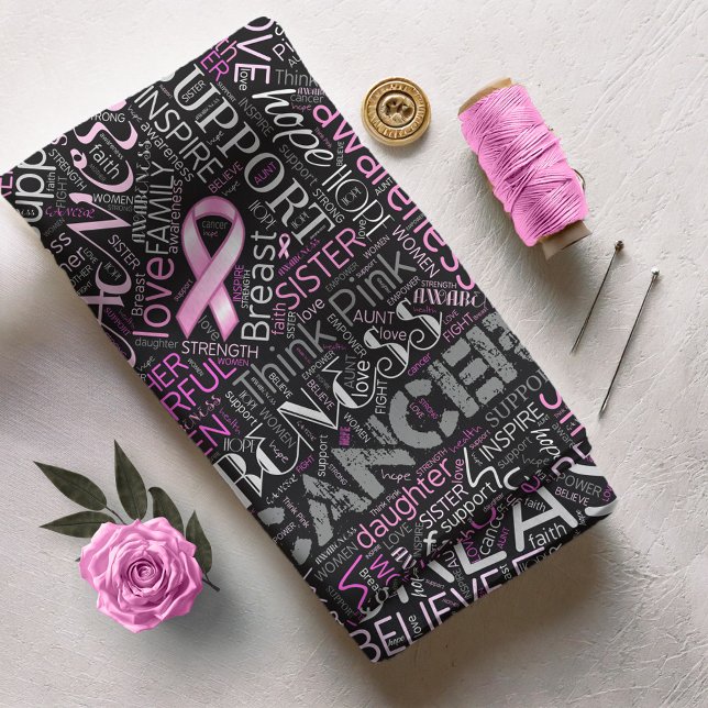 Tecido Sensibilização para o Cancer de mama Cloud ID261 (Criador carregado)