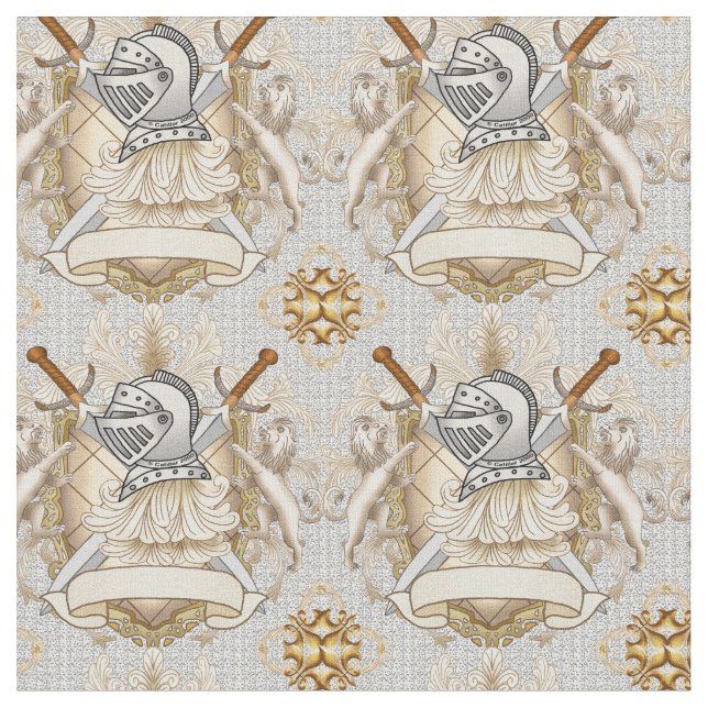 Tecido Sepia knight Shield (Detalhe)
