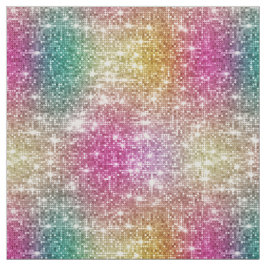 Tecido sequência metálica falsa do arco-íris ombre e dour