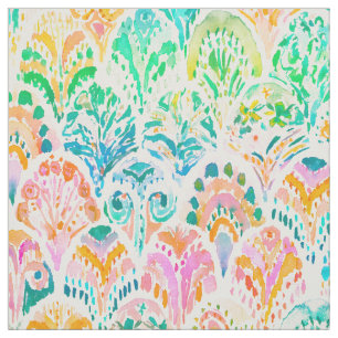 Tecido SEREIA da escala de peixes do arco-íris de BOLINA