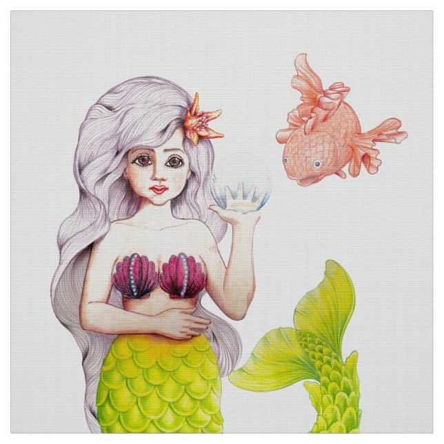 Tecido Sereia e amiga (Modelo)
