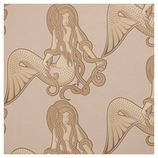 Tecido Sereia Sentada (Modelo)