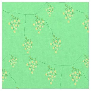 Tecido Série primavera (Verde) por Coleção Kriyas