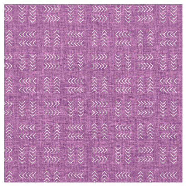 Tecido Setas em Linho Roxo Magenta (Detalhe)
