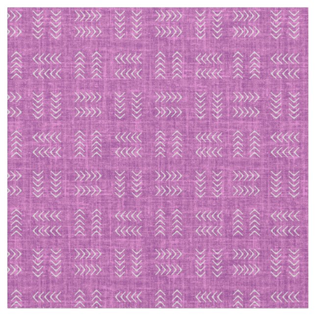 Tecido Setas em Linho Roxo Rosa Claro (Detalhe)