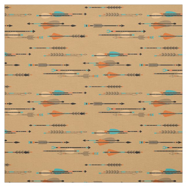 Tecido Setas indianas americanas (Modelo)