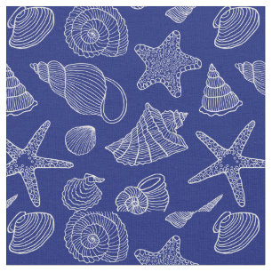 Tecido Shell azul brilhante modela   adiciona seus 2