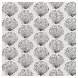 Tecido Shell preto e branco