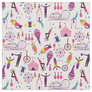 Tecido show do parque de diversões de circo