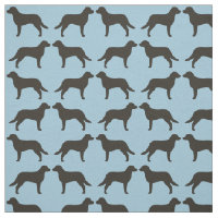 Silhuetas do Retriever da Baía de Chesapeake Chess