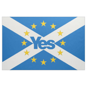 Tecido Sim à bandeira independente de Scotland do europe