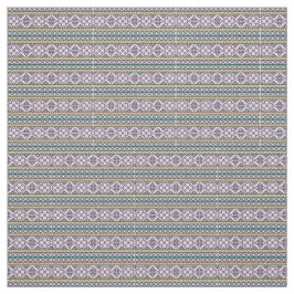 Tecido Símbolo antigo multicolorido tribal design de arte