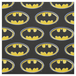 Tecido Símbolo Batman   Logotipo clássico