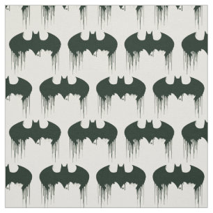 Tecido Símbolo Batman   Logotipo de tinta