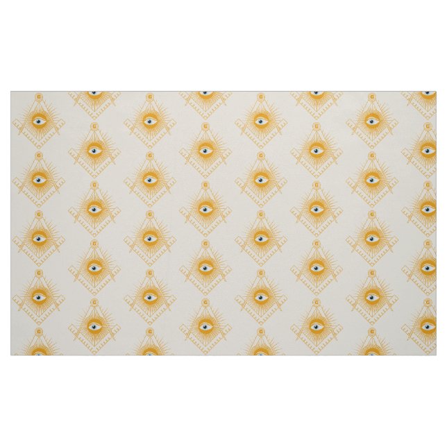 Tecido Símbolo de maçonaria (Fat Quarter)