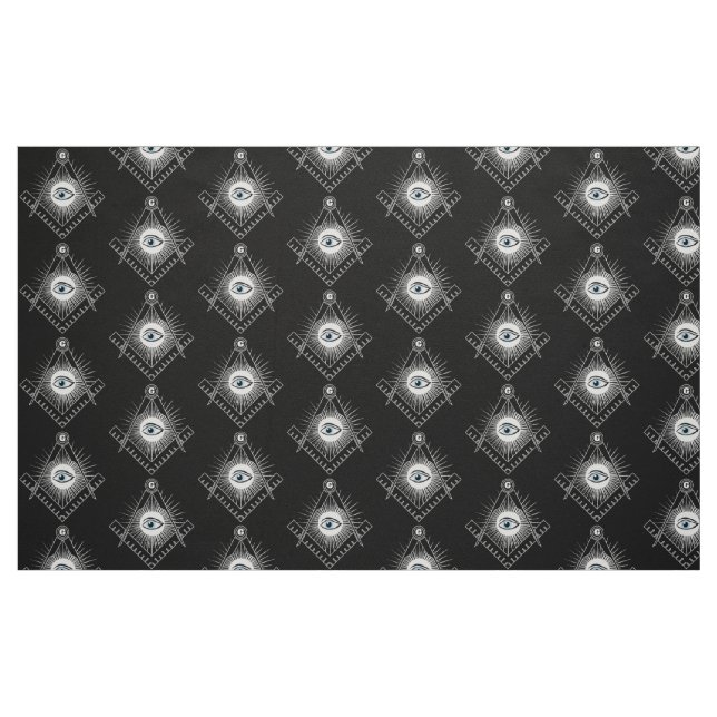 Tecido Símbolo de maçonaria (Fat Quarter)