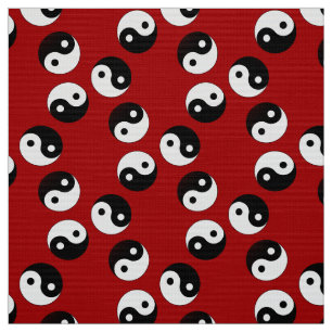Tecido Símbolo de Yin Yang