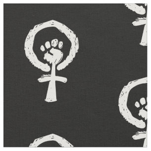 Tecido Símbolo feminista