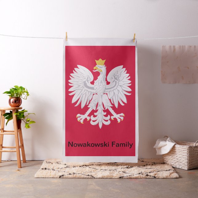 Tecido Símbolo Polski Eagle Polônia (In Situ)