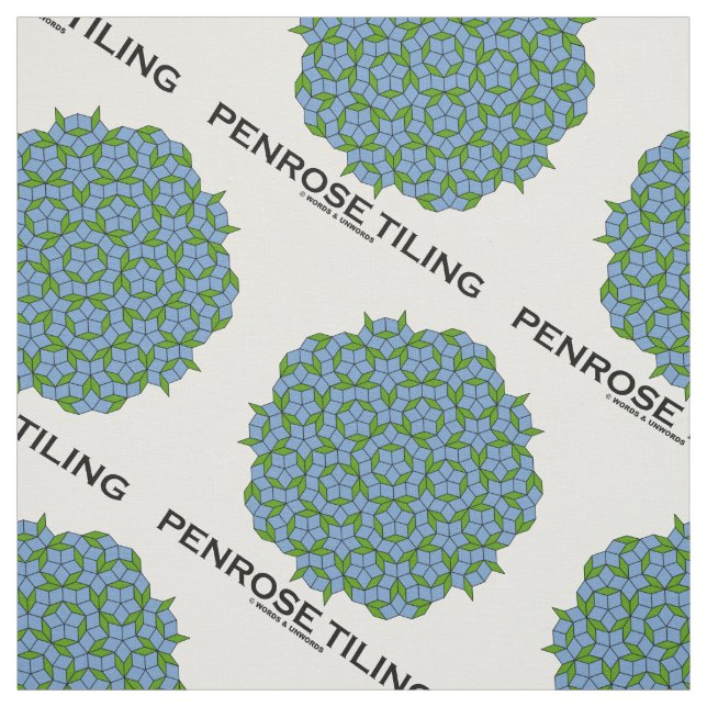 Tecido Simetria de 5 Dobradiças Penrose (Modelo)