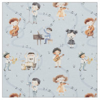 Sinal de Nota da Banda de Música Escolar Azul
