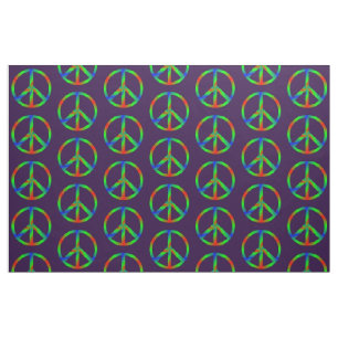 Tecido Sinal de paz RGB