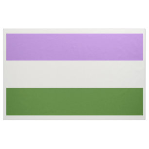 Tecido Sinalizador do Orgulho do Genderqueer