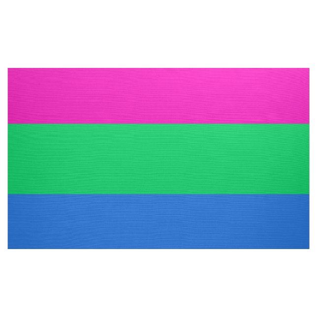 Tecido Sinalizador do Orgulho Polisexual (Jarda)