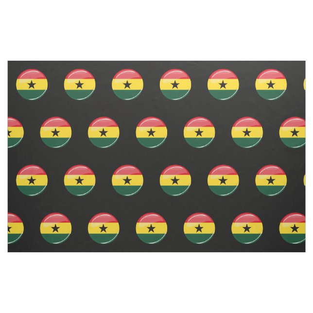 Tecido Sinalizador Glossy Round Ghanian (Fat Quarter)