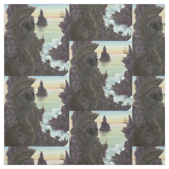 Tecido Siren Stones (Modelo)