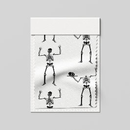 Tecido Skeletons De Halloween, Truque Ou Tratar, Boo